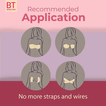 Applying Boob Tape