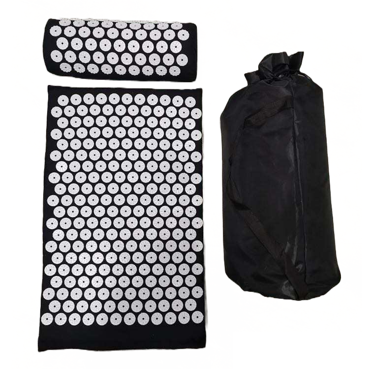 Black Acupressure Mat