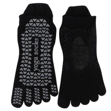 Black Pilates Socks