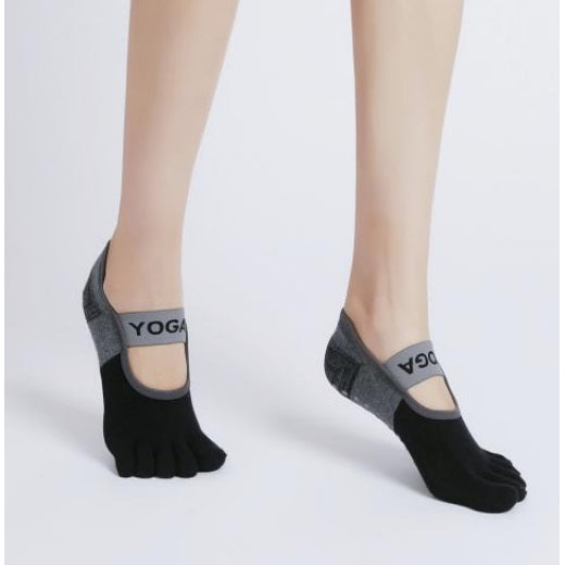 Black Yoga & Pilates Socks
