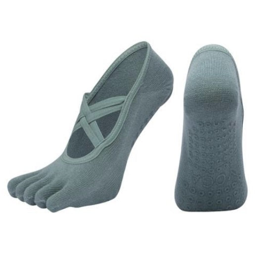 Premium Green Yoga Socks