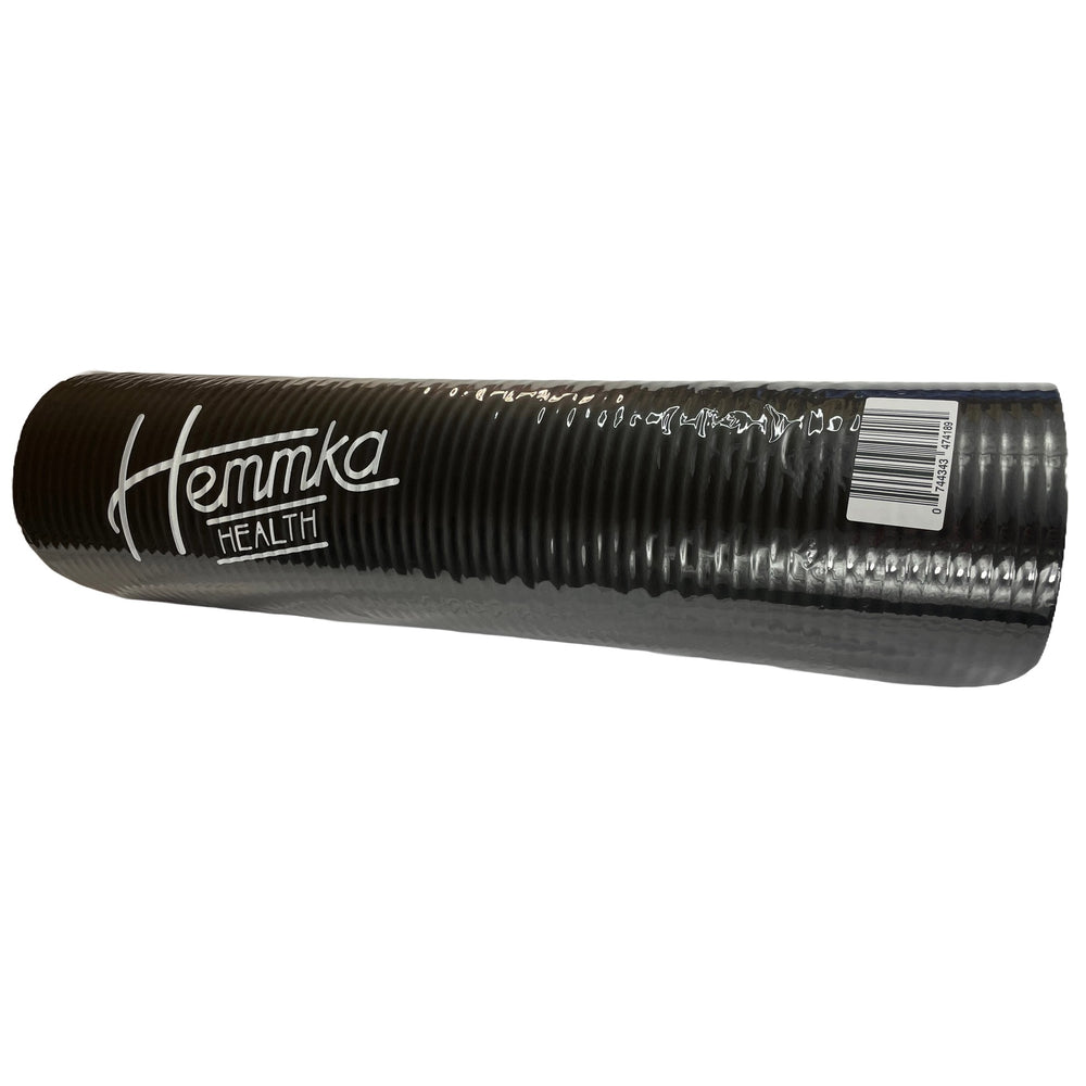 Black Pilates Mat & Bag - 180 x 60 x 10mm