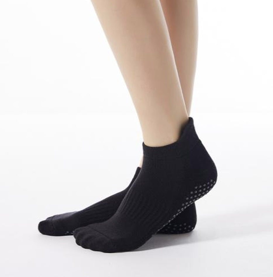 Black Yoga and Pilates Socks