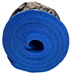 Dark Blue Pilates Mat & Bag - 180 x 60 x 1.5cm