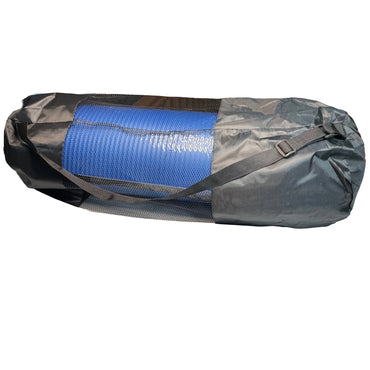 Dark Blue Pilates Mat & Bag - 180 x 60 x 1.5cm