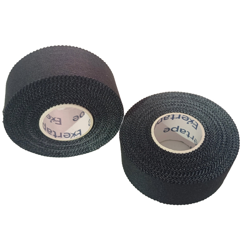 Rigid Rayon Sports Zinc Oxide Tape Black