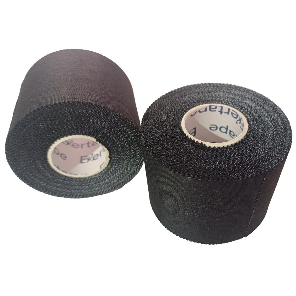 Rigid Rayon Sports Zinc Oxide Tape Black