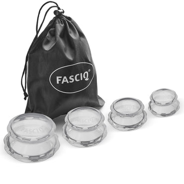FASCIQ® Silicon Cupping Set - 4 Sizes