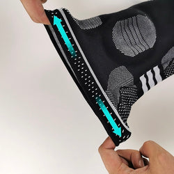 Hemmka Health Knitted Elastic Knee Support with Strap and Silicone