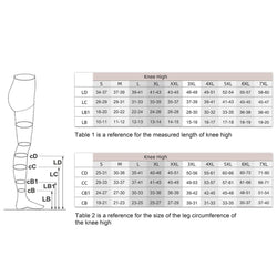 Black Knee Medical Compression