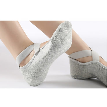 Light Grey Pilates Socks