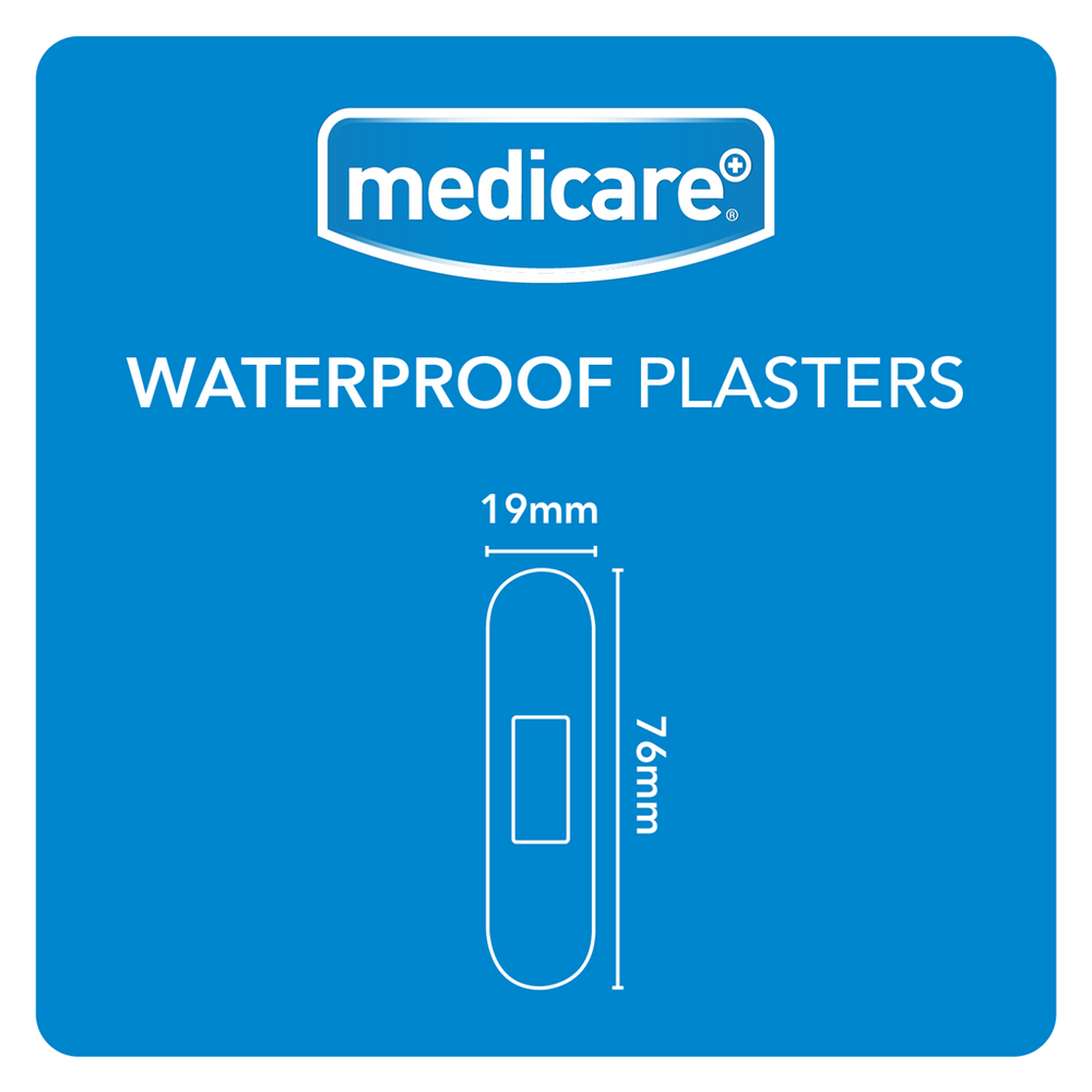 Medicare Waterproof Plasters - 30 Plasters