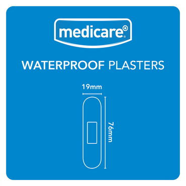 Medicare Waterproof Plasters - 30 Plasters