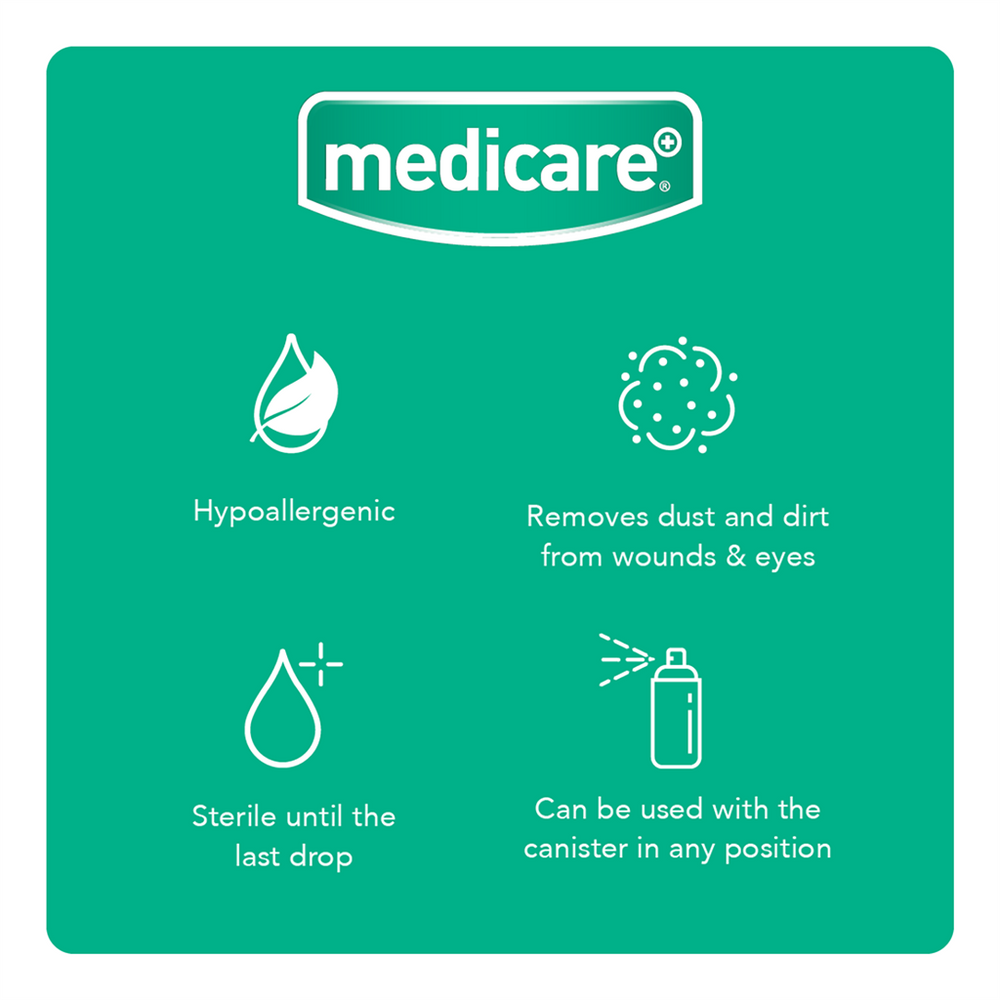 Medicare Sterile Saline Solution 100ml