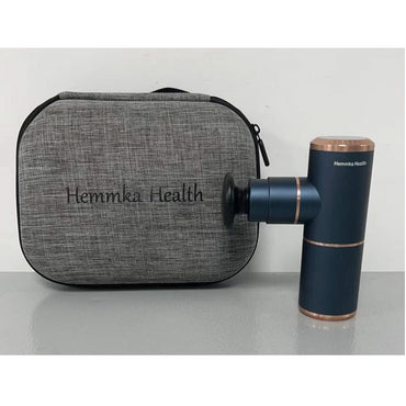 Hemmka Health Compact Aluminum Mini Massage Gun - Black