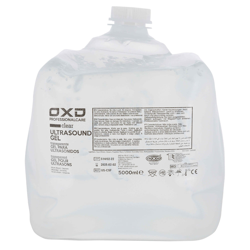 Transparent Ultrasound Gel