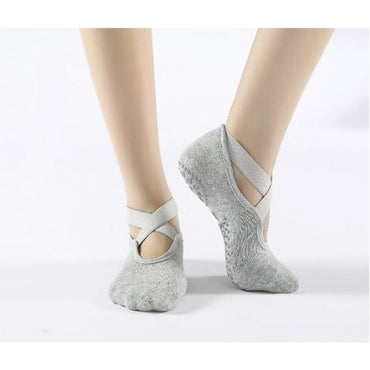 Light Grey Yoga Socks