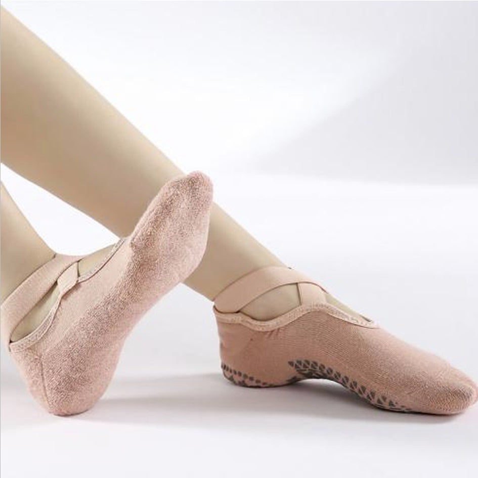 Pink Yoga Socks