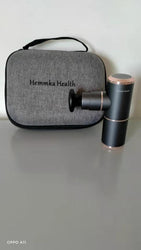Hemmka Health Compact Aluminum Mini Massage Gun - Black