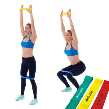 AllCare Latex Exercise Band Loops - 55cm