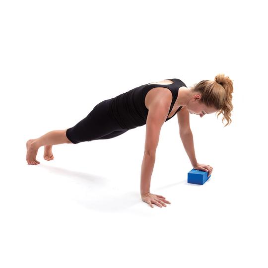 Yoga Exercise with Brick