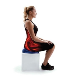 Better Posture on Wedge Cushion
