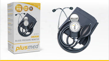 Aneroid Sphgymomanometer with Stethoscope