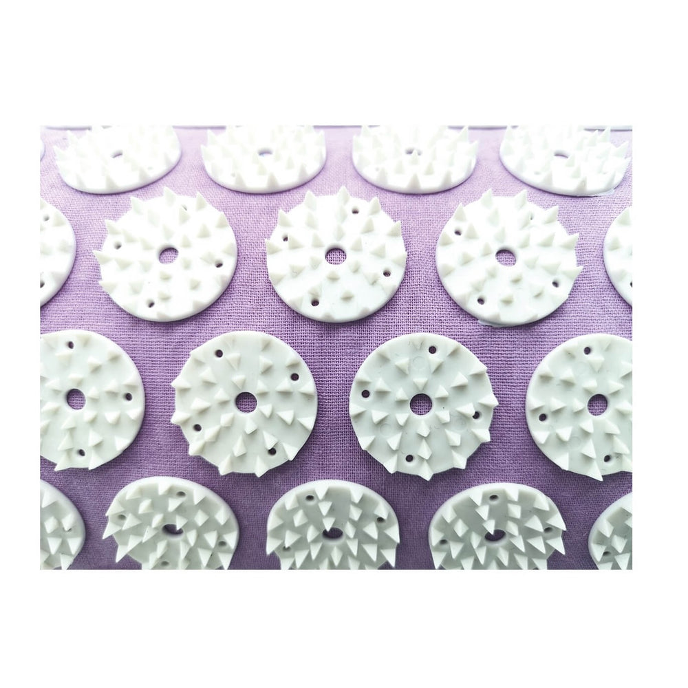 Purple Acupressure Neck Pillow