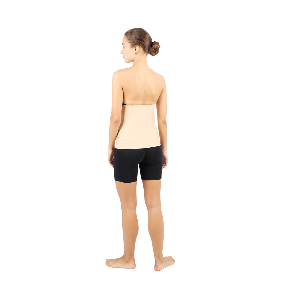 4 Panel Abdominal Bandage - Black