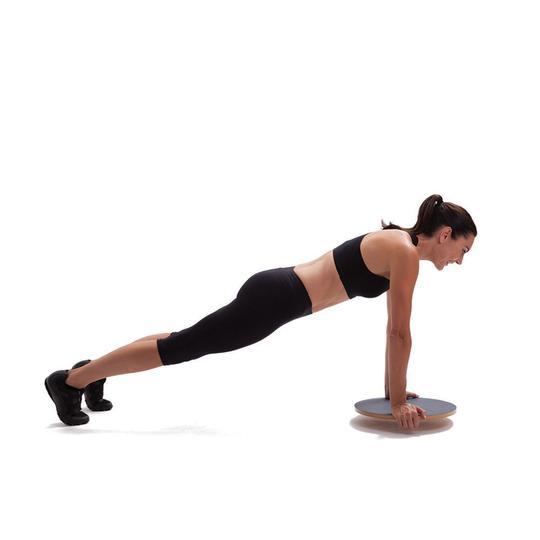 Chest Exercises on a Balance Board