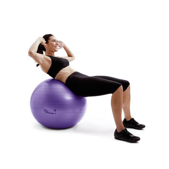 How to use your 66Fit Gym Ball for Core and Back Exercises.