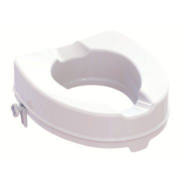 Raised Toilet Seat with Locking System 10cm
