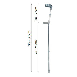 Forearm Crutch with Adjustable Handle