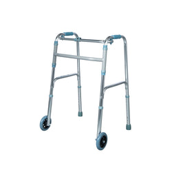 Folding Walker Frame with Wheels