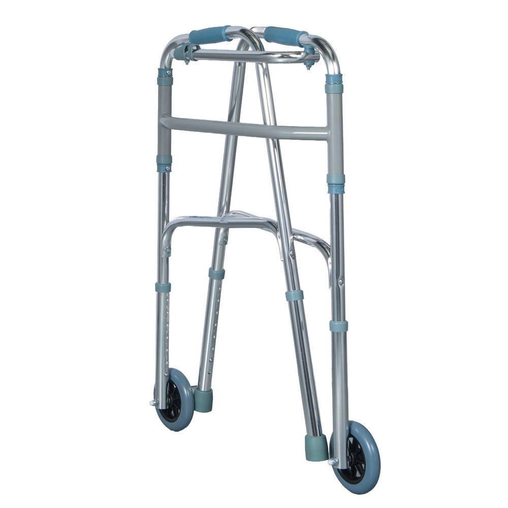 Folding Walker Frame with Wheels