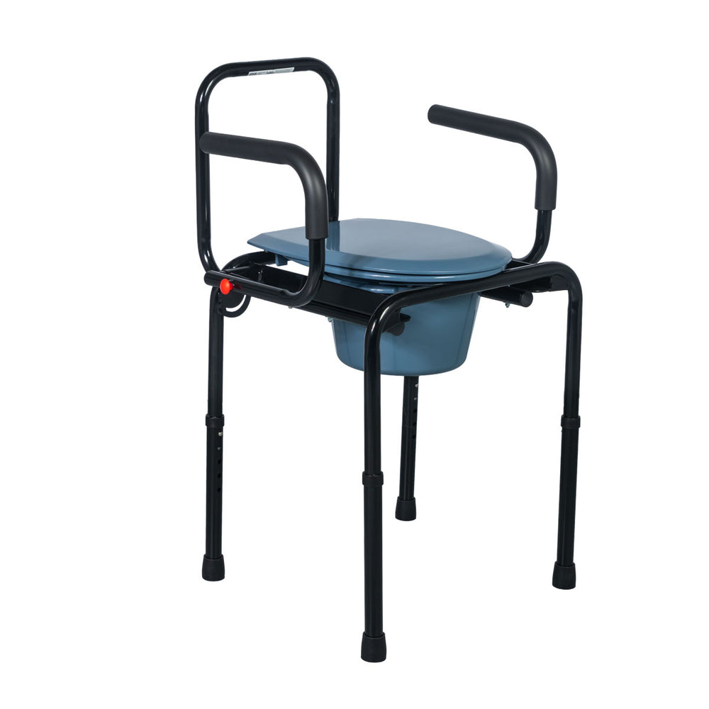 3-in-1 Toilet Commode – Commode Chair, Raised Toilet Seat & Toilet Frame