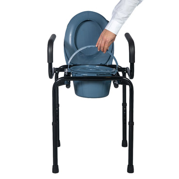 3-in-1 Toilet Commode – Commode Chair, Raised Toilet Seat & Toilet Frame