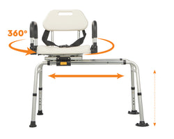 Rotating Bathtub Transfer Bench