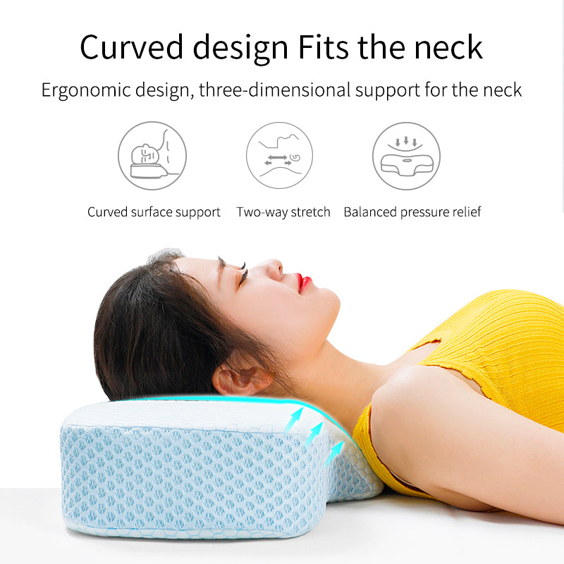 Adjustable Memory Foam Neck Pillow