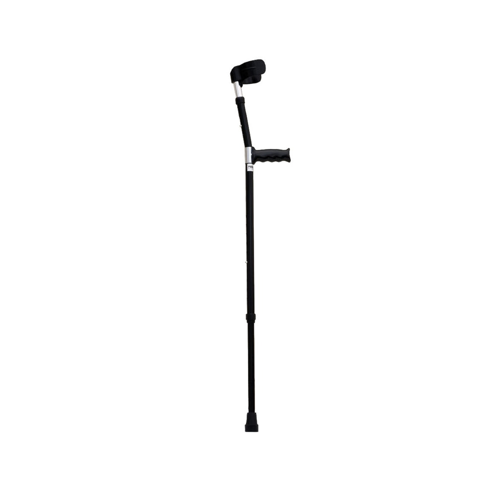 Forearm Crutch with Adjustable Handle, Black