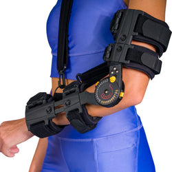 Telescopic ROM Elbow Brace