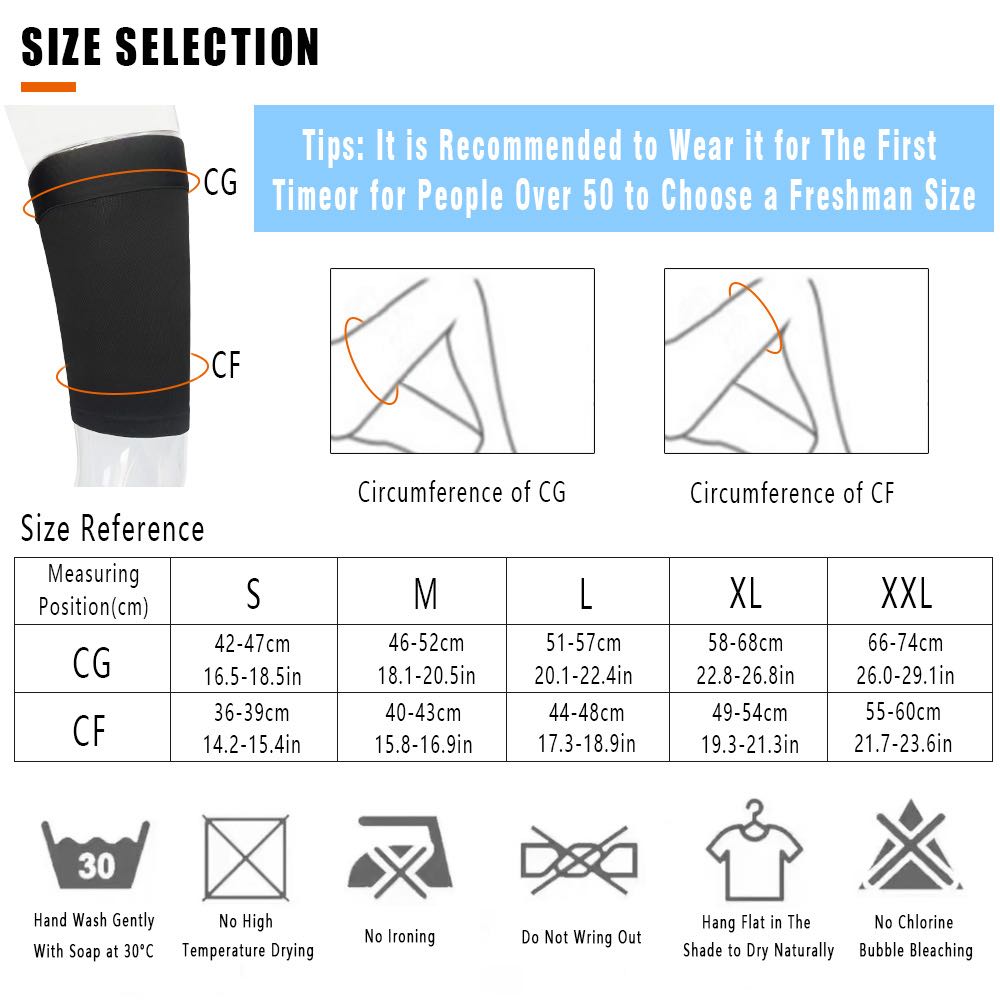 Compression Thigh Sleeves - Pair