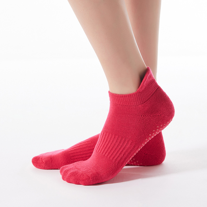 Red Yoga and Pilates Socks