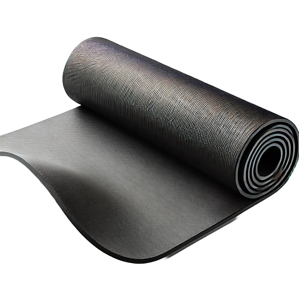 Black 10mm Exercise Mat