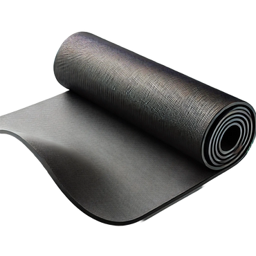 Black 10mm Exercise Mat