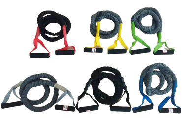 Safety Exercise Tube Band with Handles