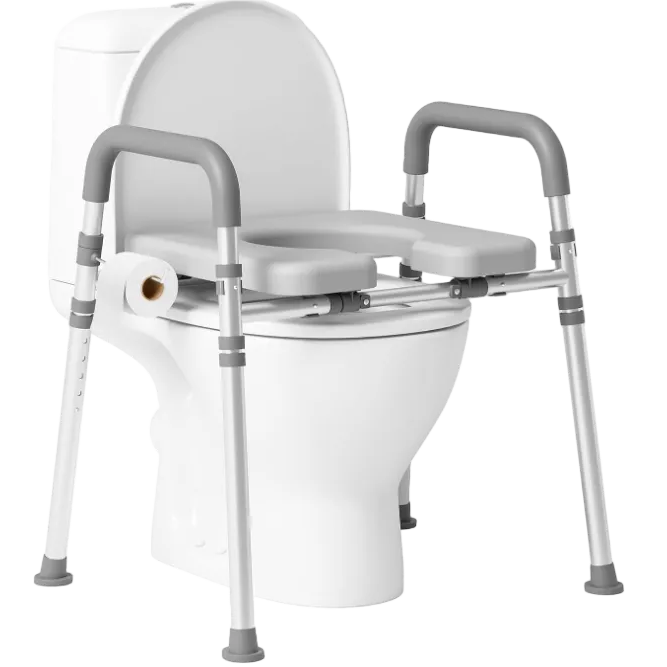 Padded Raised Toilet Seat