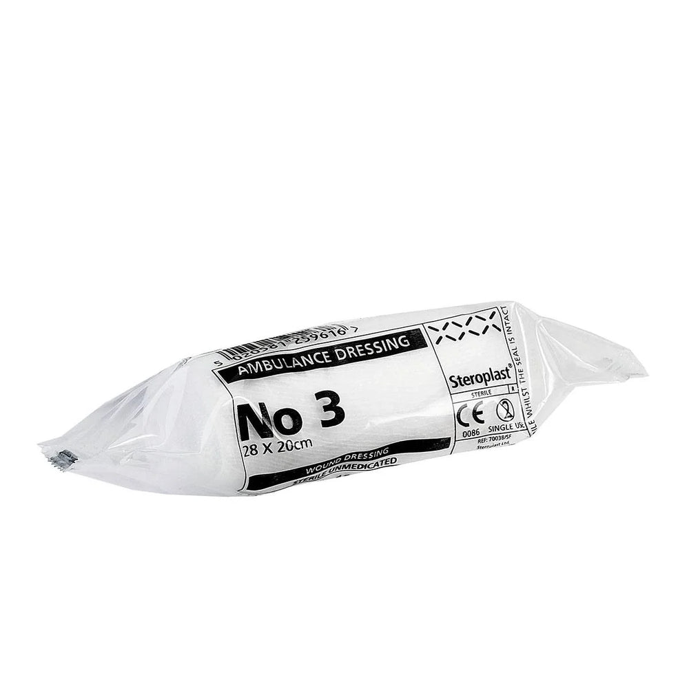 Ambulance Dressing | Sterile Flow Wrapped - Pack of 12