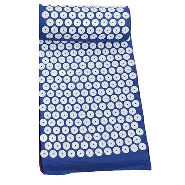 Blue Acupressure Mat and Pillow