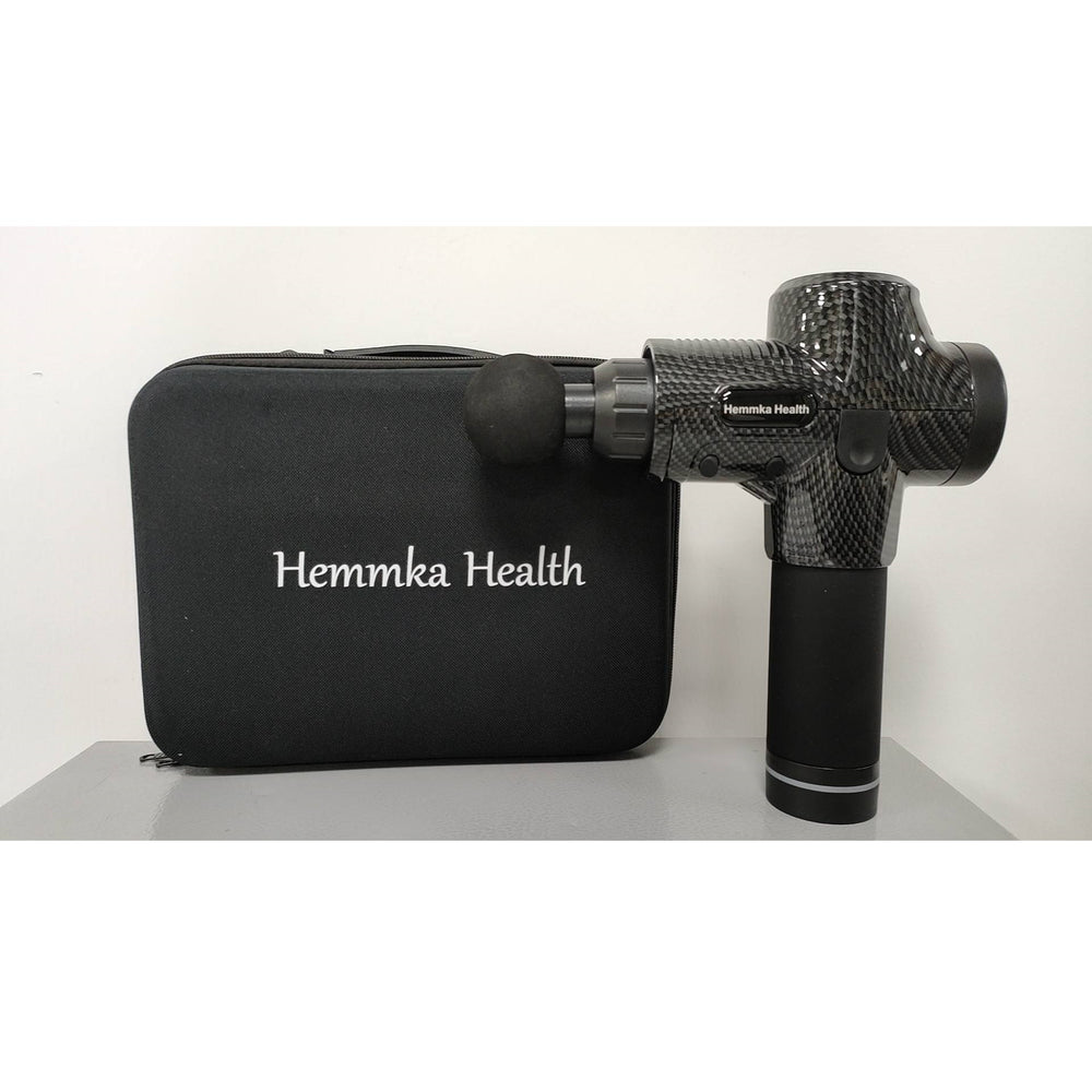 Hemmka Health Large Massage Gun - Carbon - BLACK FRIDAY DEAL